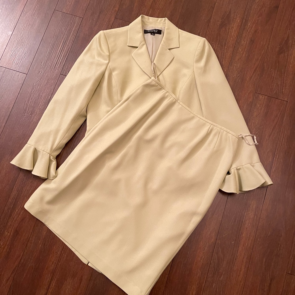 Apple Green Skirt Suit